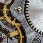 Parts - Gray and Gold Steel Gears