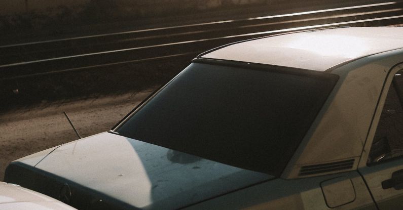 Tailgating - Car Accident on a Road